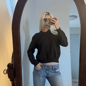 Banana Republic Charcoal Merino Sweater